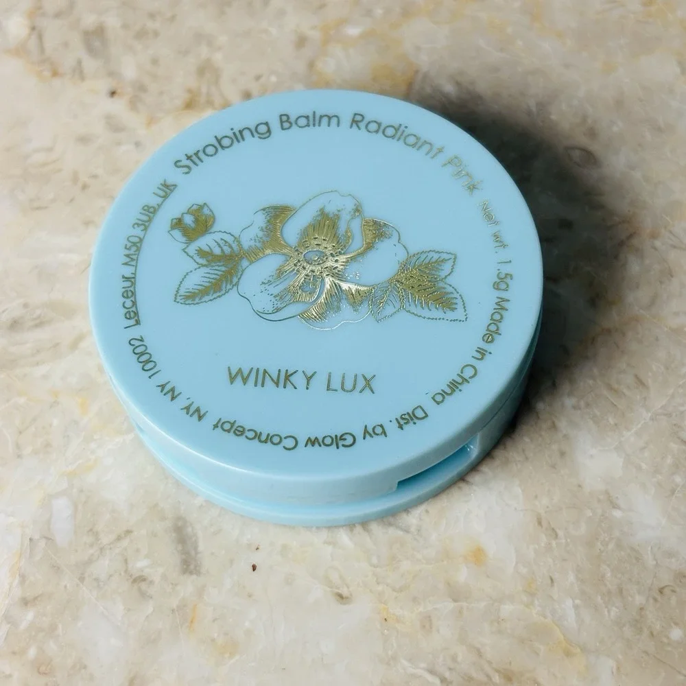Winky Lux Strobing Balm Radiant‎ Pin k - Travel Size 1.5g Discontinued